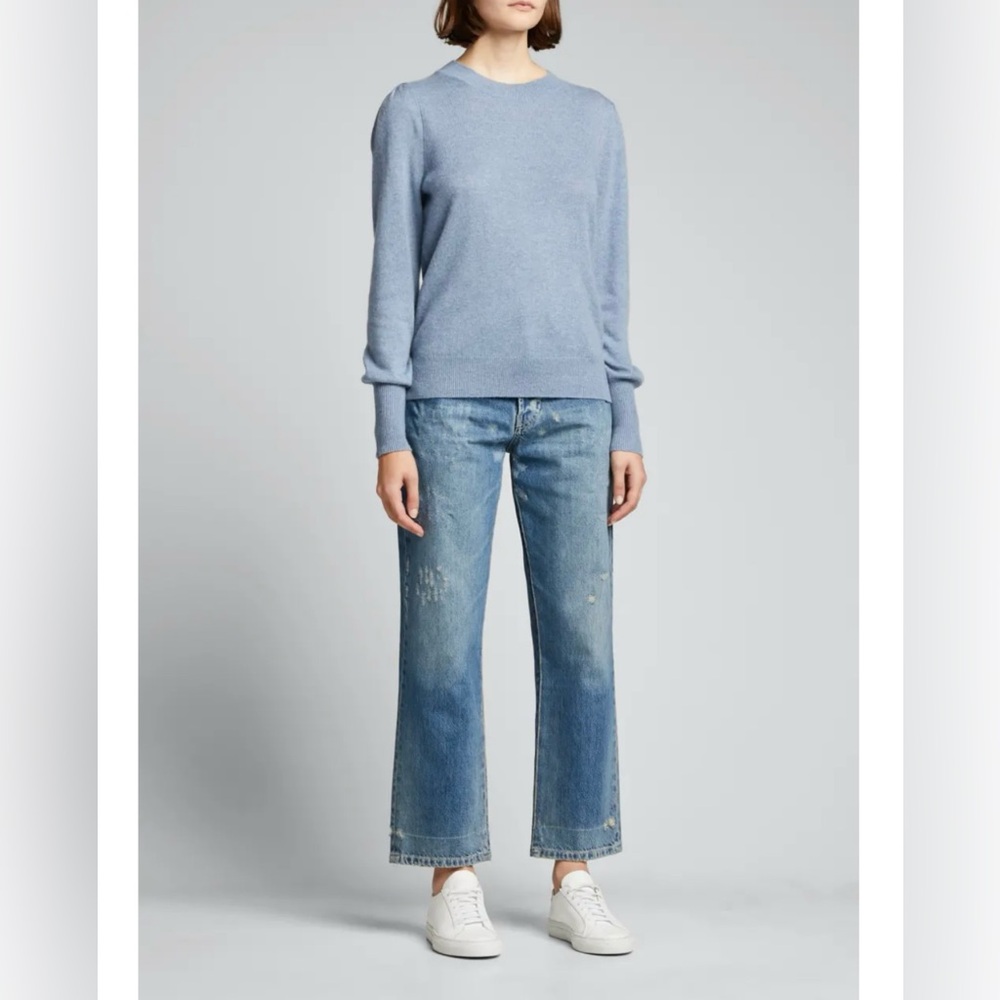 Veronica Beard Nelia Cashmere Sweater Blue Size XL